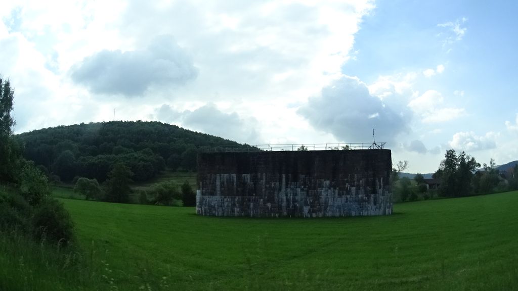 Brückenrelikt Reichsautobahn Strecke 46, Fulda-Würzburg (Kletterpfeiler E46)