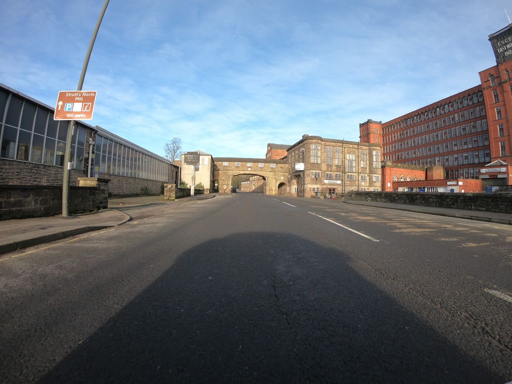 Road archway and footbridge (including offices), Bridge Foot